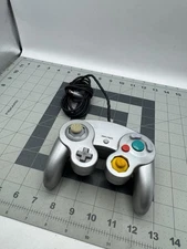 Nintendo GameCube OEM Genuine Wired Controller Silver Platinum DOL-003