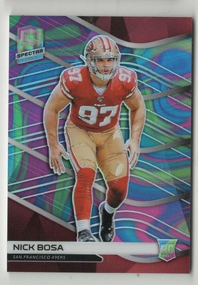 NICK BOSA RC 2019 PANINI SPECTRA PHSYCADELIC #/4 3/4 152