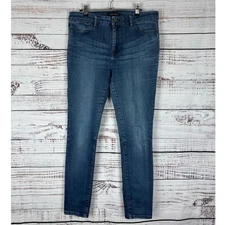 Ivanka Trump jeans size 12 high rise business causal stretch denim jeans