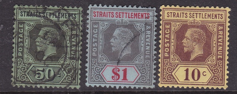 STRAITS SETTLEMENTS^^^^^#164,265,168 1  GEOV   CLASSICS hcv @dco3578stt