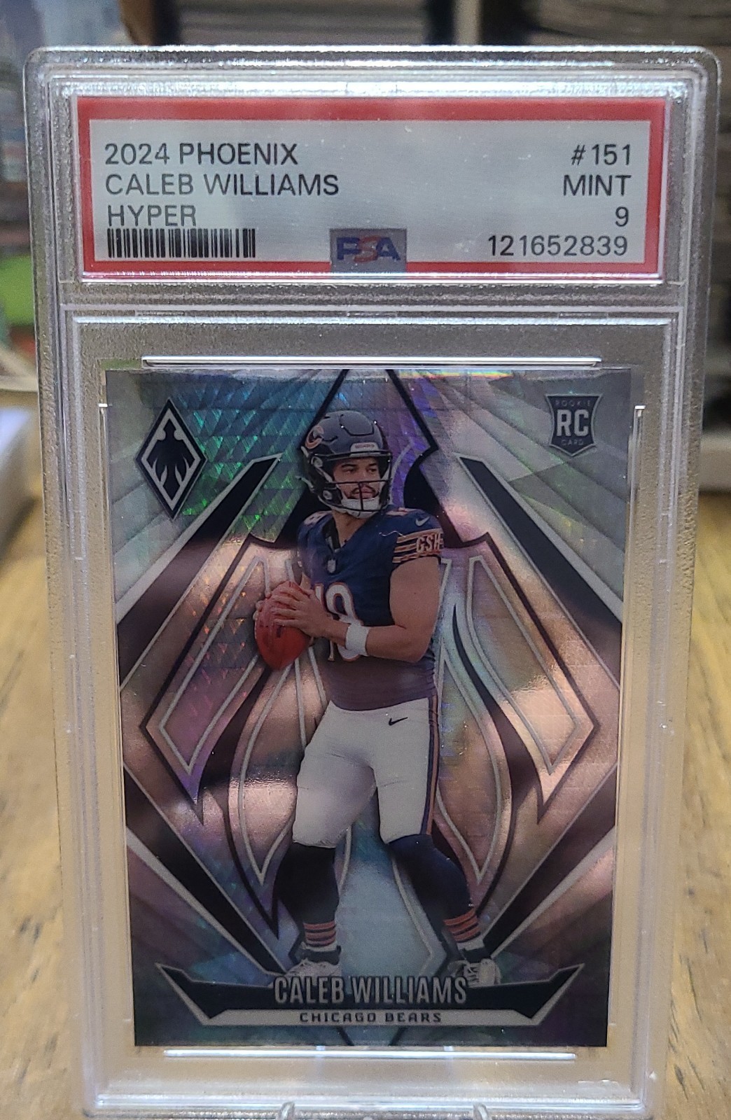 2024 Panini Phoenix - Rookies Caleb Williams #151 Hyper (RC) PSA 9