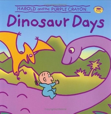 Harold and the Purple Crayon: Dinosaur Days by Baker, Liza, Good Book
