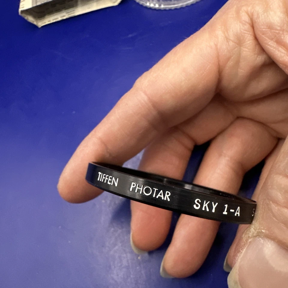 NOS Vintage Tiffen Photar Series #7  Sky No. 1A Drop In Filter USA Made - Image 2 of 4