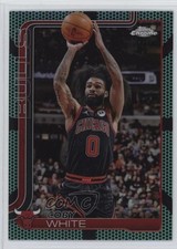 2025-26 Topps Chrome Aqua Basketball Refractor /199 Coby White #80 19li