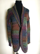 American Eagle Outfitters Women's Multicolored Long Sleeve Open Sweater Size S