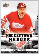 BERNIE FEDERKO 2025-26 DETROIT RED WINGS CENTENNIAL HOCKEYTOWN HEROES #HH3 90424