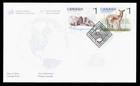 DR WHO 2005 CANADA FDC ANIMAL $1 PAIR R81293