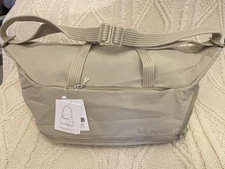 Lululemon 3-in-1 Gym Duffle Bag 30L, Color Beige. Brand New!
