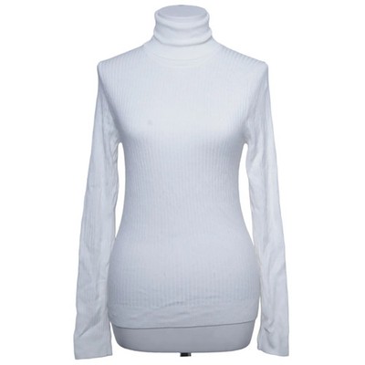 Primark Cares, Rollkragenpullover, Größe: 40/42, Weiß, Nylon/Viskose #7Qv