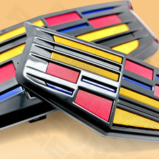 Front Grille Tailgate Trunk Emblem Raised Badge For Cadillac Ct6 Xt5 Ats Xts