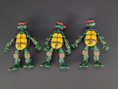 TMNT NECA 2013 Mirage Red Masks Mikey Leonardo Raphael Lot of 3 READ