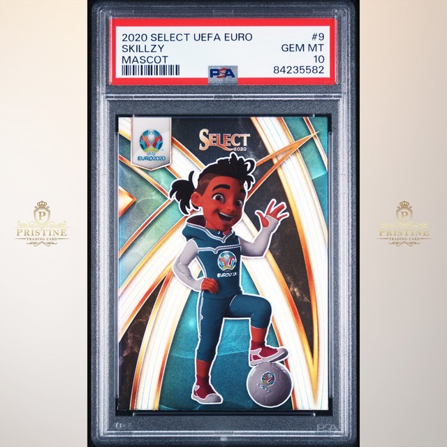 2020 Panini Select UEFA Euro #9 Skillzy Mascot SSP PSA 10 1A