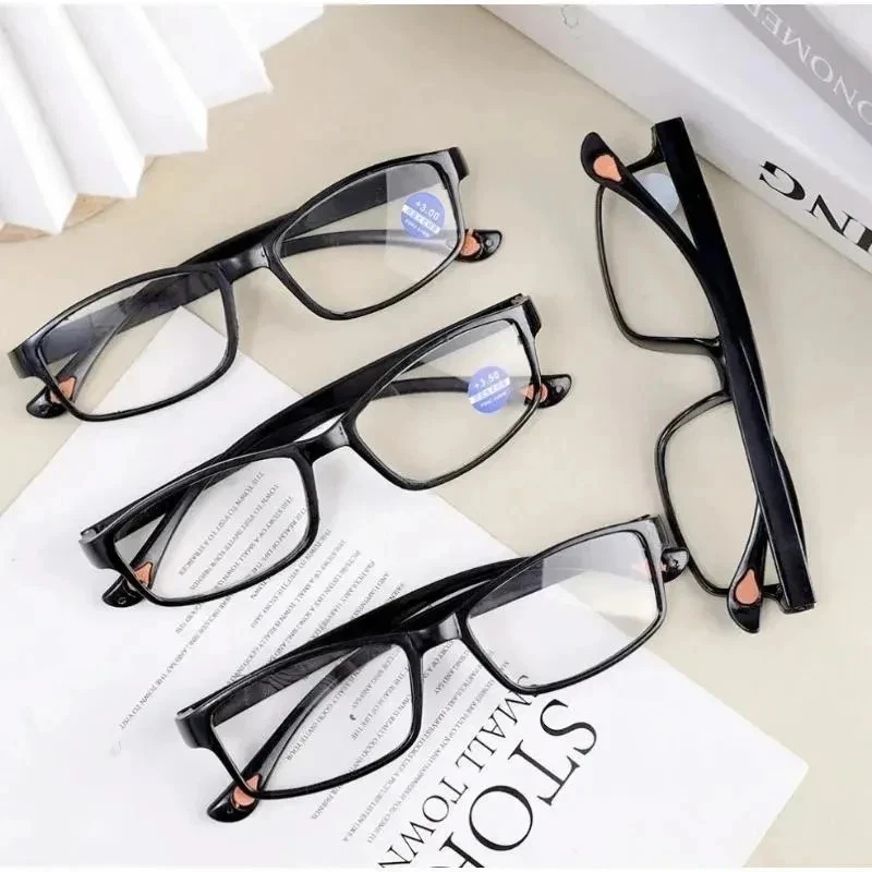 Reading Glasses Mens Womens Unisex Readers Eyeglasses 8 Pack Glasses New Square