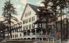 Postcard Laconia NH Lakeside House Posted From The Weirs 1911