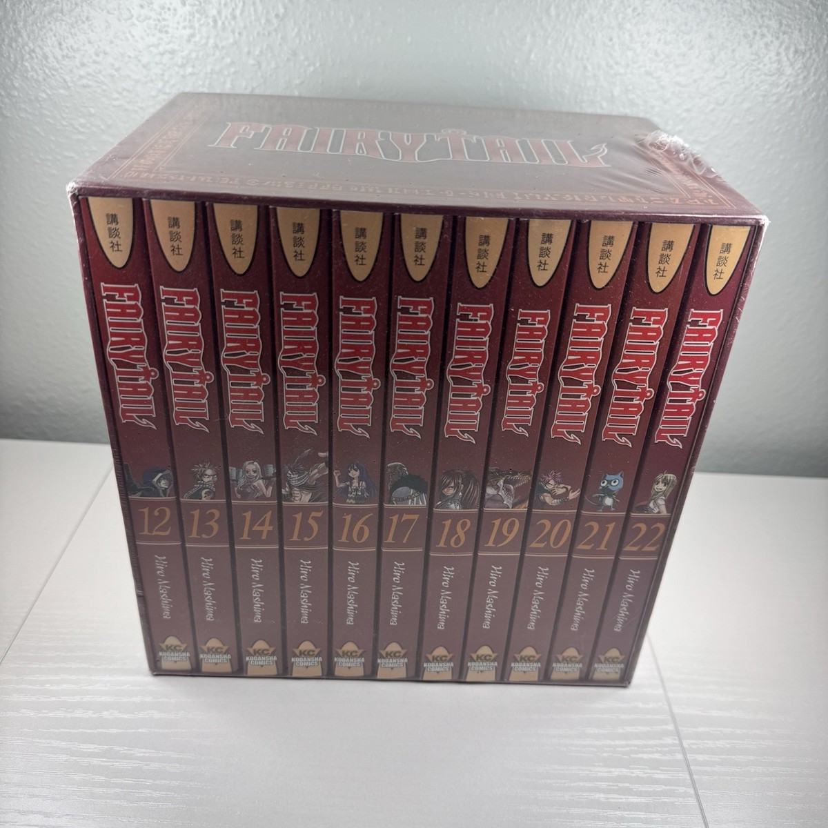 Fairy Tail Manga Box Set 2 by Hiro Mashima (English) Paperback 