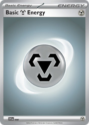 Basic Metal Energy 008 Common Scarlet & Violet Energies