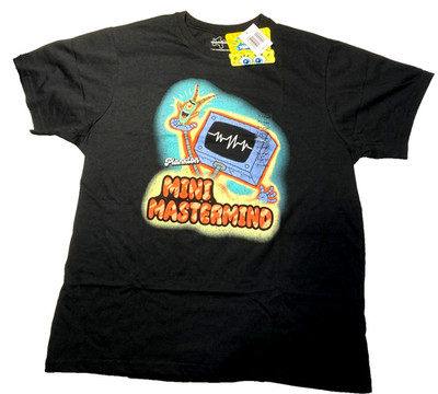 Nickelodeon SpongeBob SquarePants  Plankton Mini Mastermind  Graphic T-Shirt XL