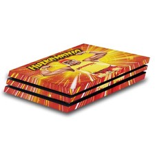 WWE HULK HOGAN MATTE VINYL SKIN DECAL FOR SONY PLAYSTATION 4 PS4 PRO CONSOLE
