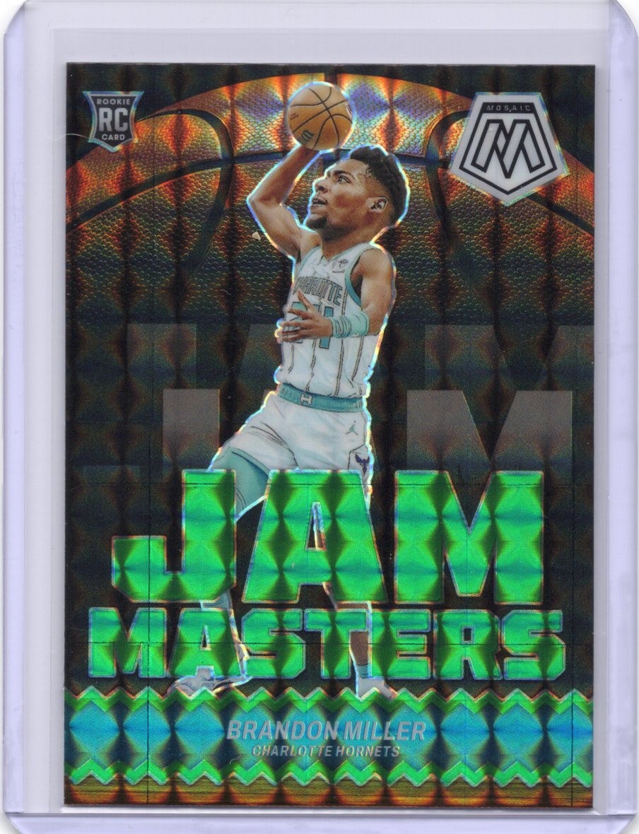 Brandon Miller Jam Masters Mosaic Green 2023-24 Panini Mosaic #1 Hornets