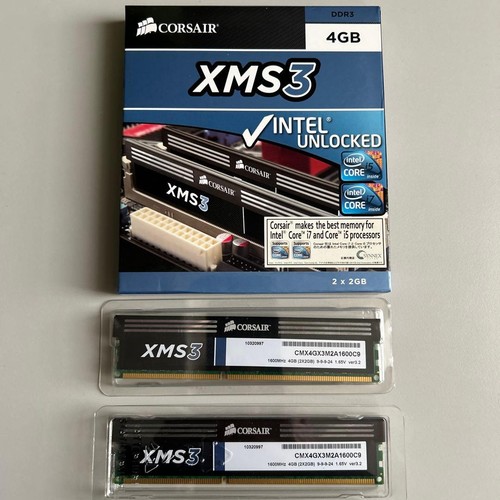 Corsair XMS3 DDR3 4 GB (2 x 2 GB) RAM-Speichermodule für Intel Systeme