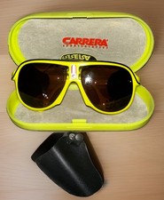 Vintage Used Carrera 5544 Ultralight Sunglasses Made In Austria Neon Green EUC