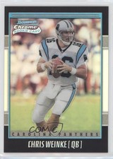 2001 Bowman Chrome Rookie Refractor 1839/1999 Chris Weinke #162 7iu