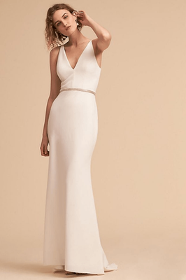 bhldn jones dress ivory New Size 26 YGroup_S23414