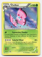 Vivillon 17/146 Holo Rare XY Base Set Pokemon MP on eBay