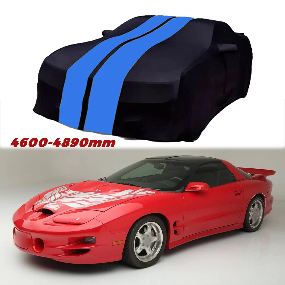 Blue Satin Stretch Waterproof Car Cover Dustproof For Lexus SC SC430 2002-2010 - Image 3 of 4