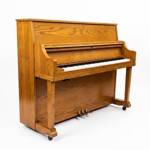 Inspiring Melody: Warm Golden Oak Kawai Upright