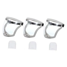  Full Safety Face Shields, Anti Fogging Full Safety Face Protection Grey