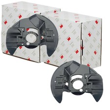 2X NK SPRITZBLECHE BREMSSCHEIBEN VORNE PASSEND FÜR BMW 3