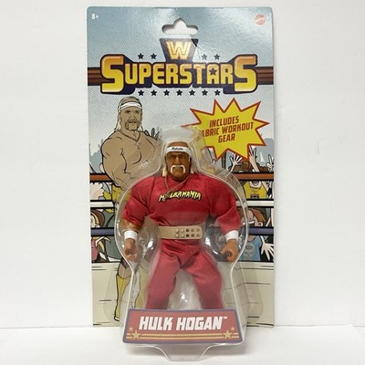 MATTEL WWE SUPERSTARS SERIES 6 HULK HOGAN YELLOW BOOTS RARE VARIANT FIGURE