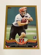 2013 Topps Football Gold Rookie #/2013 - Rex Burkhead RC - Cincinnati Bengals