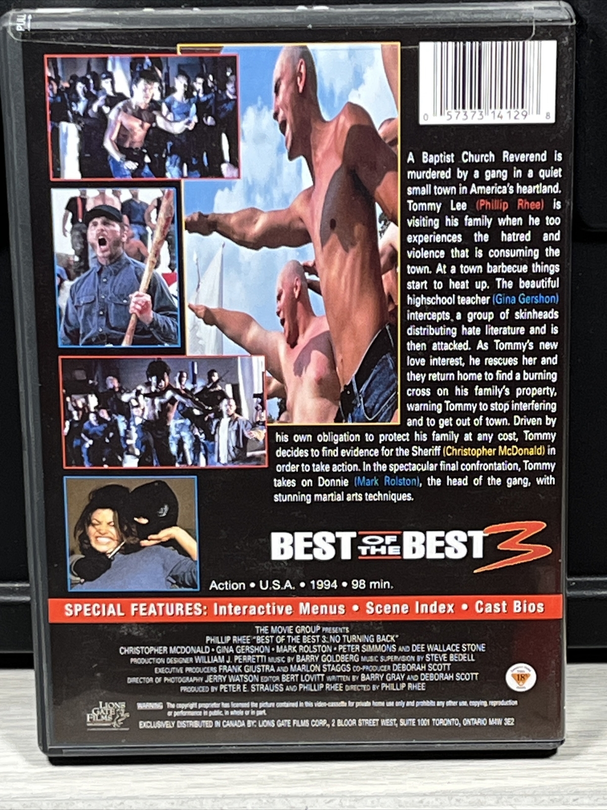 BEST OF THE BEST 3 Phillip Rhee Gina Gershon DVD Sports365.gr