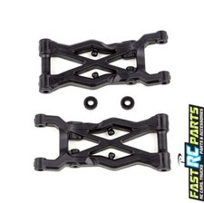 Rear Suspension Arm Hard 75mm Black: RC10B6.2 ASC91855