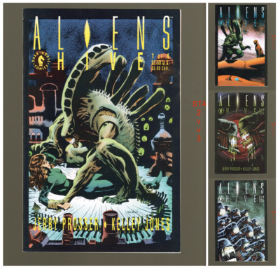 Aliens Hive 1 2 3 4 complete lot 1992 Dark Horse VF/NM st043
