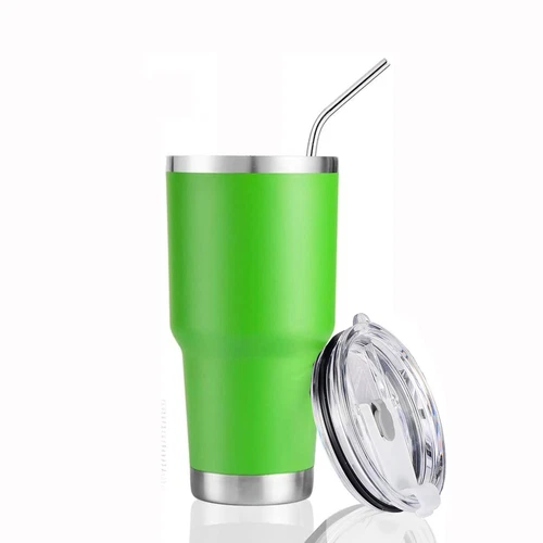 30oz Tumbler Double Wall Vacuum Insulated Travel Mug, Stainless Steel with Lid - Picture 21 of 25