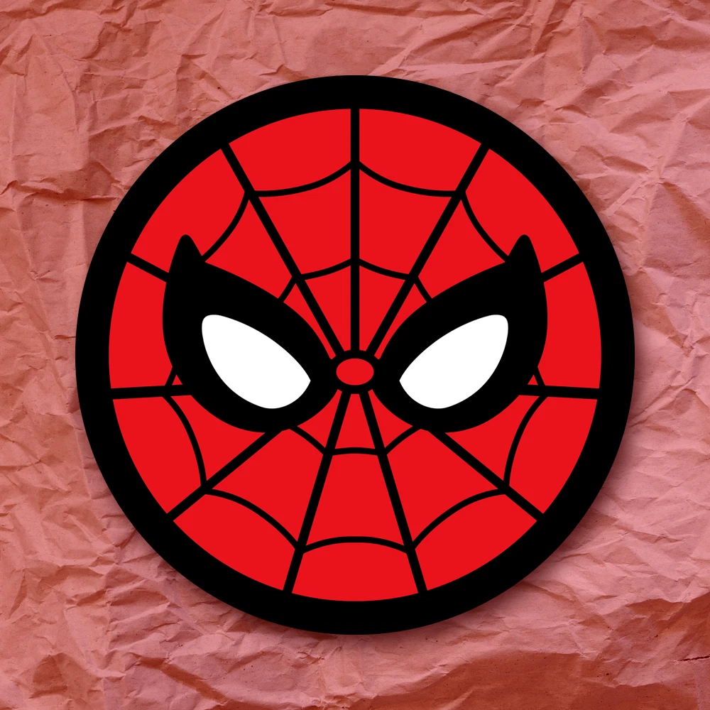 SPIDERMAN LOGO STICKERS MARVEL TELEVISION DECAL SPIDER-MAN VENOM 3-INCH  10-PACK | eBay