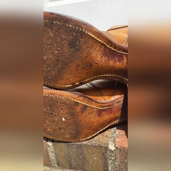 Vintage Black Label 1970s Tan Cuffed Frye Boots Size 6.5B | eBay Vintage Black Label 1970s Tan Cuffed Frye Boots Size 6.5B | eBay