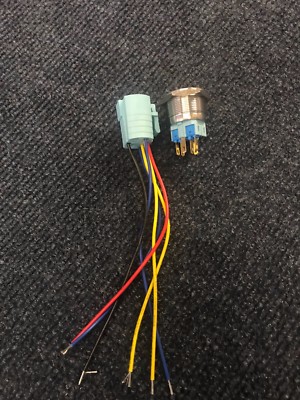 Interruttore A LED Pulsante A Pedale 16MM 12V Ve Con Luce - Foto 6