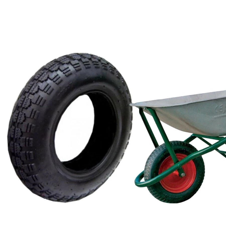 PNEU PNEUMATIQUE 3.50-8 + CHAMBRE INTÉRIEURE 3.50- 8 POUR ROUE DE BROUETTE (1837 - Photo 2/3