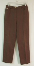 ST. JOHN BROWN PANTS / SLACKS SIZE 10