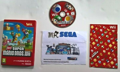 NEUE SUPER MARIO BROS WII für NINTENDO WII SELTEN UND SCHWER ZU FINDEN