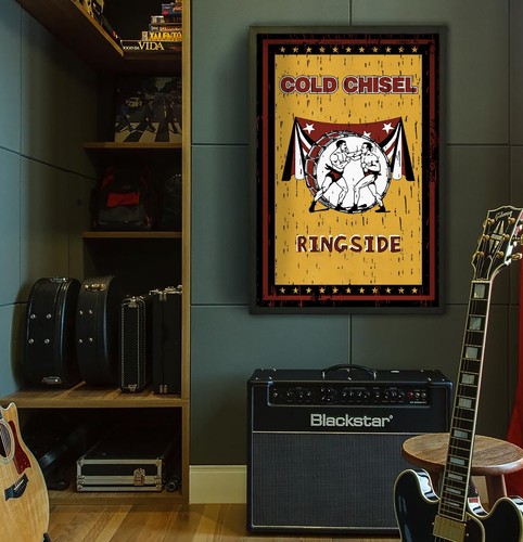 Cold Chisel Ringside - High Quality Premium Poster Print | eBay