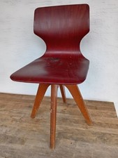 Vintage Pagwood Kinderstuhl Adam Stegner für Pagholz Flötotto 60er Jahre Stuhl