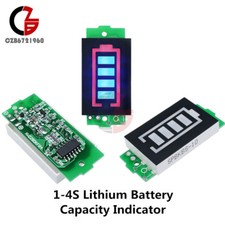 1 4S Li-ion Battery Capacity Indicator Module 4.2/8.4/12.6/16.8V Power Tester