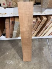 Curly Maple   Roasted Figured neck blank 30x 4.75x 1.3 Strat Tele Bass KD  Big