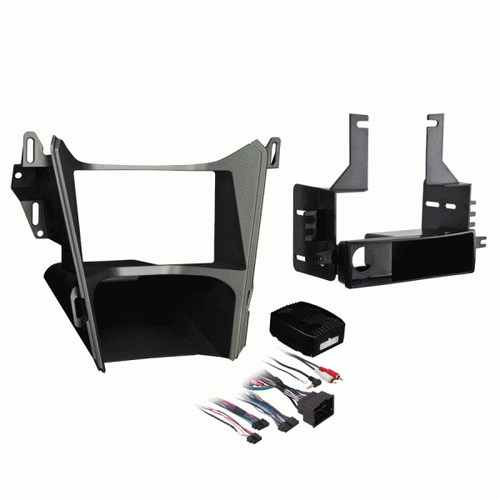 METRA 99-3307G / S-DIN & D-DIN RADIO DASH KIT 2010-15 CHEVY EQUINOX /GMC TERRAIN - Picture 1 of 2