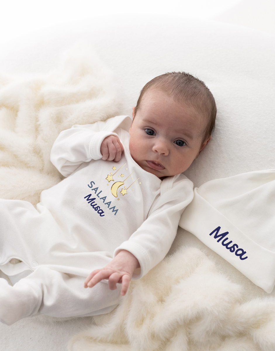 Hello World First Outfit For Newborn Boy Welcome To The World